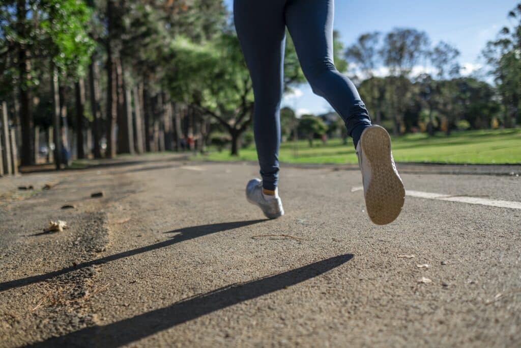 Person Jogging running