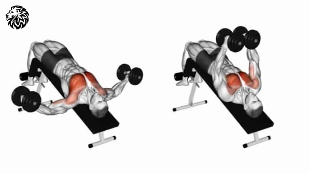 Decline Dumbbell Flyes