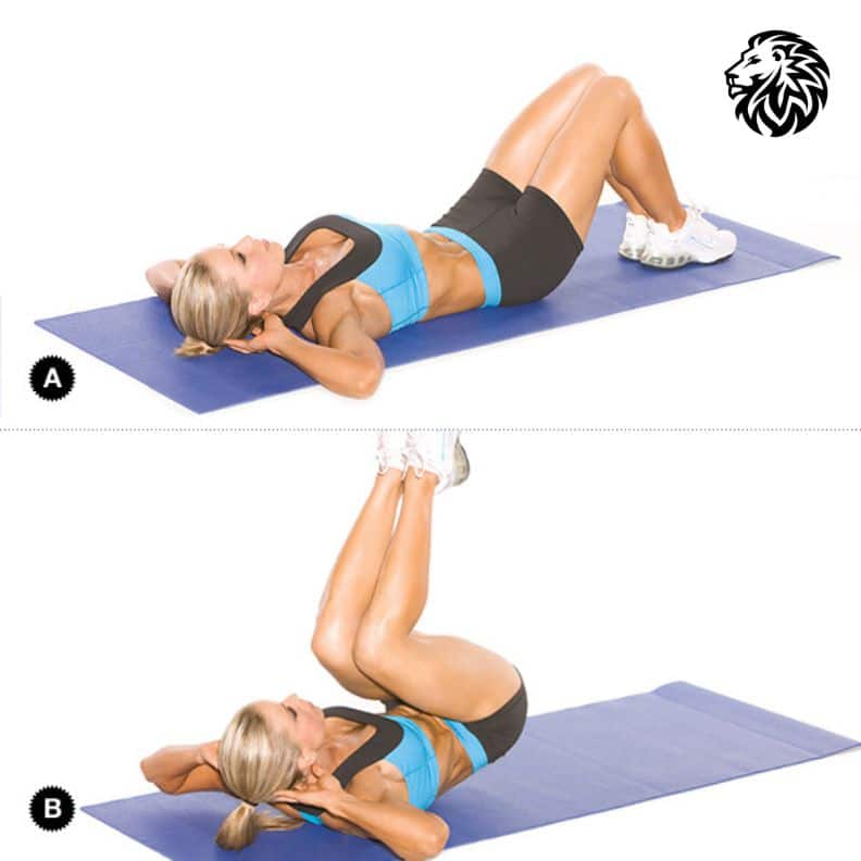 Reverse Crunches