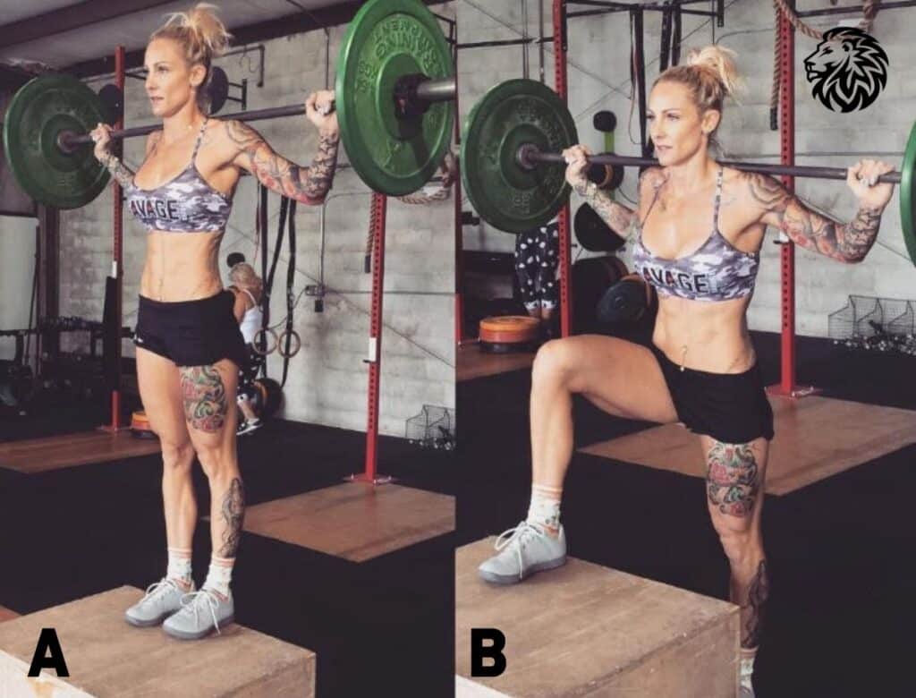 Barbell Step-ups