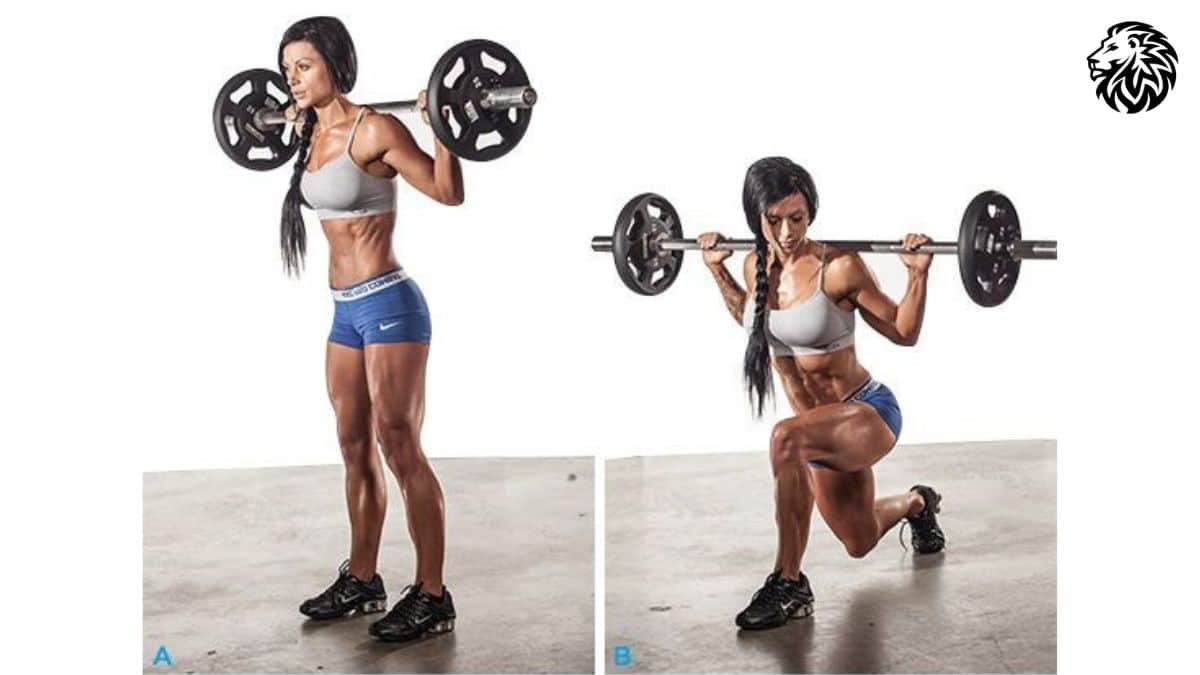 Barbell Lunges