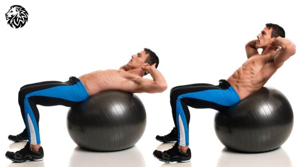 Swiss Ball Crunches