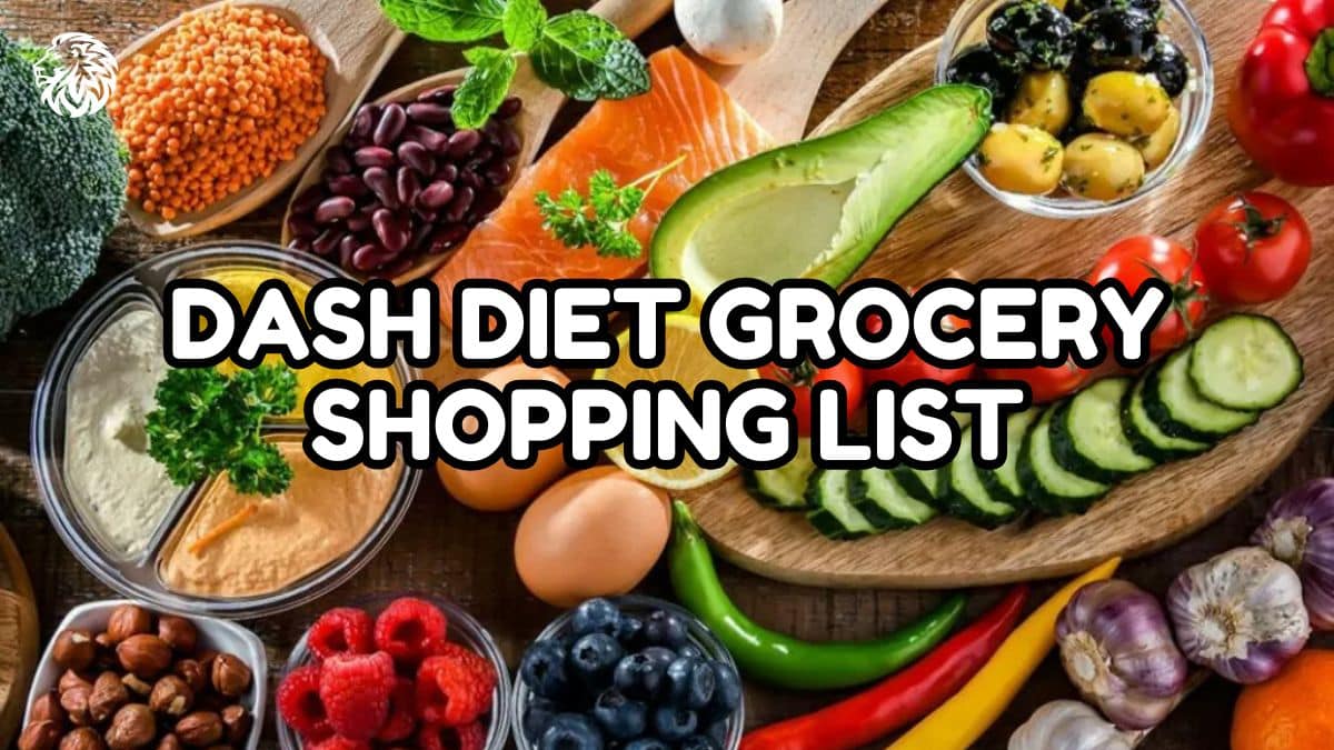 Dash Diet Grocery Shopping List