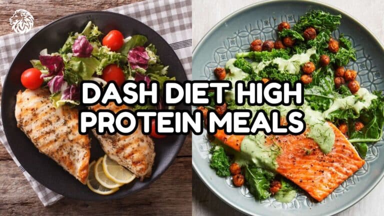 dash diet high protein meals