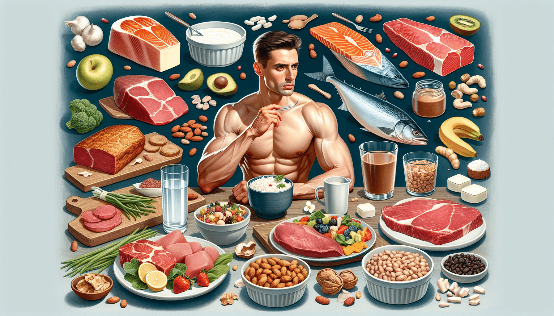 high-protein diet for men