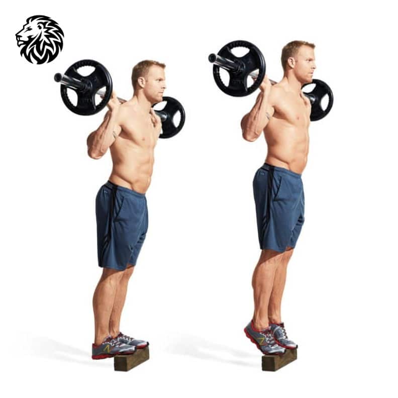 Standing Barbell Calf Raise