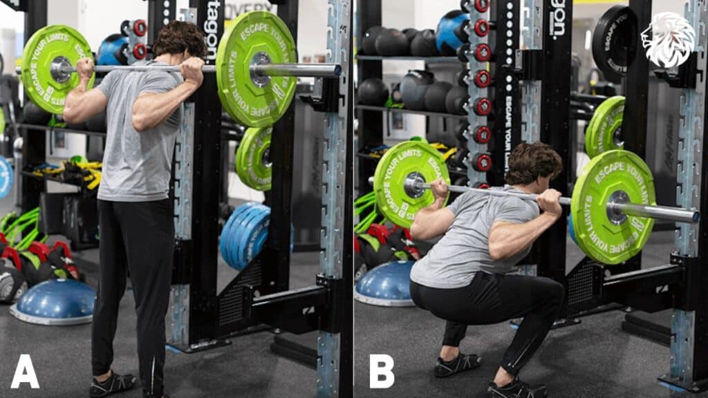 Squats - 10 Best Quadricep Exercises