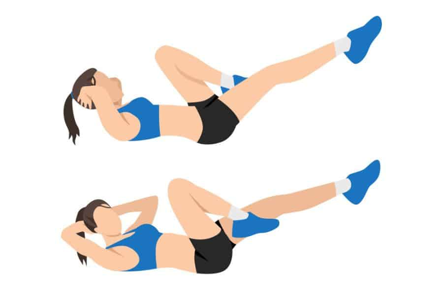 Elbow-to-Knee Crunches