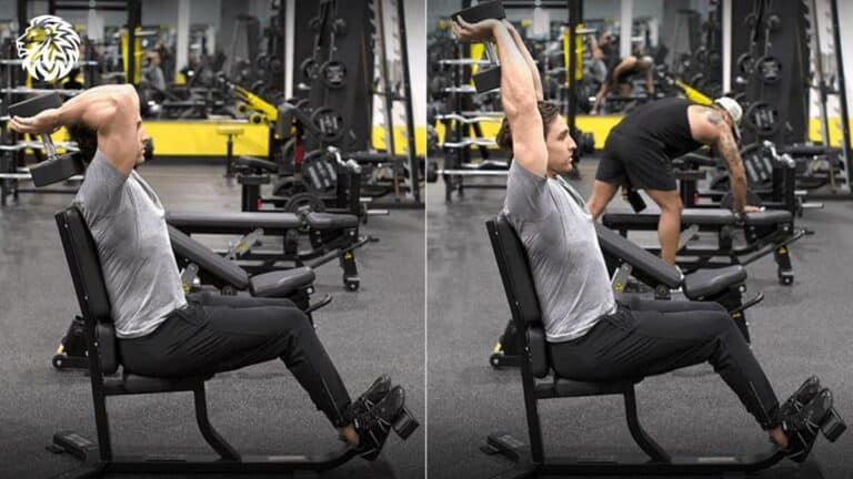 Dumbbell Overhead Triceps Extension