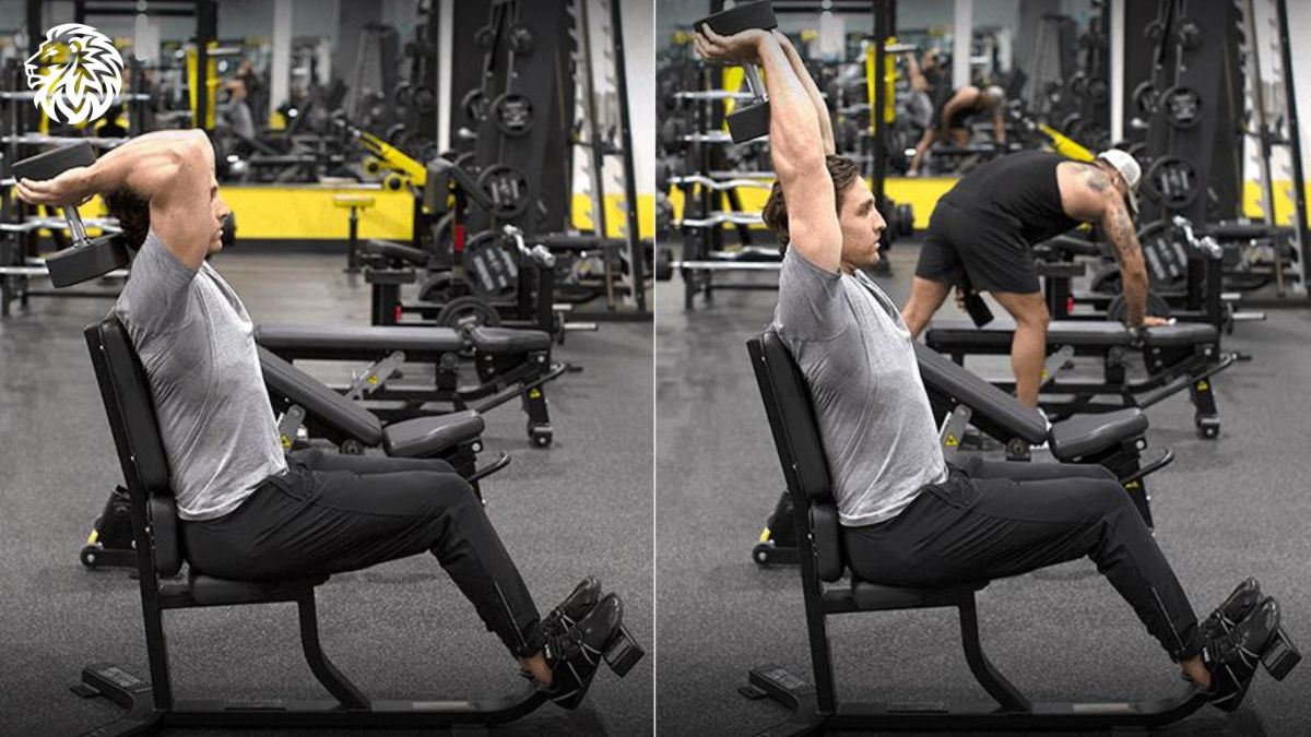 Dumbbell Overhead Triceps Extension